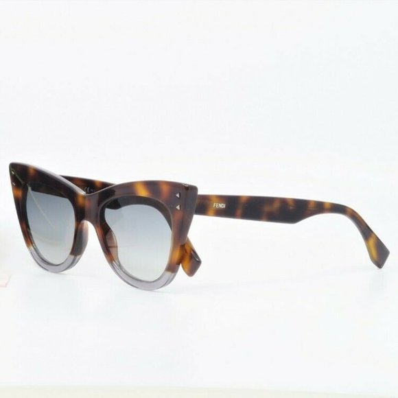 Fendi Accessories - Fendi FF 238/S AB8 Women's Cat-Eye Tortoise